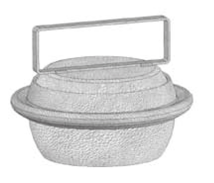 Оцинкованная заглушка ANFOR Папа